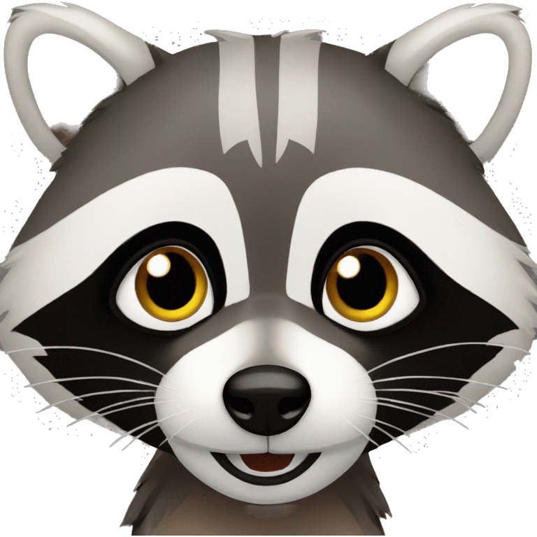 Raccoon emoji