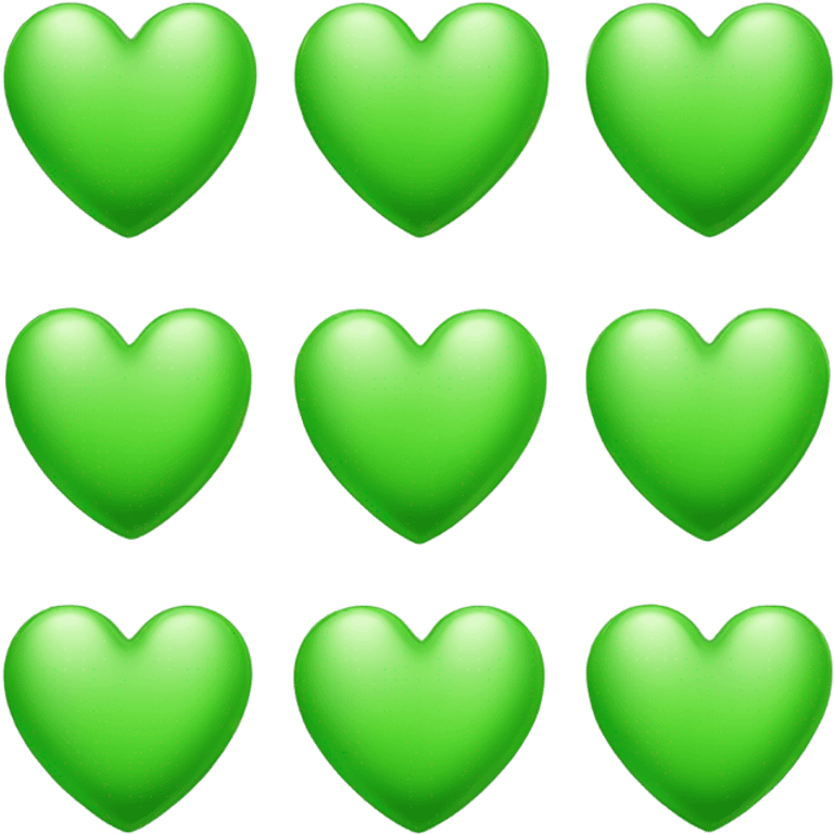 Green heart emoji