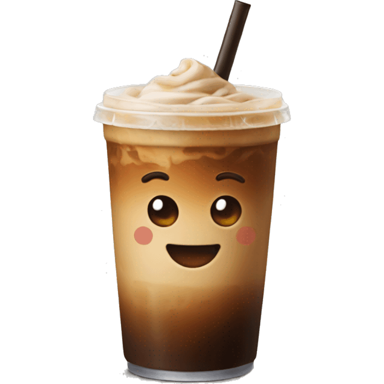 Deluxe Iced coffee  emoji