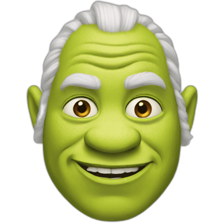 white-shrek emoji