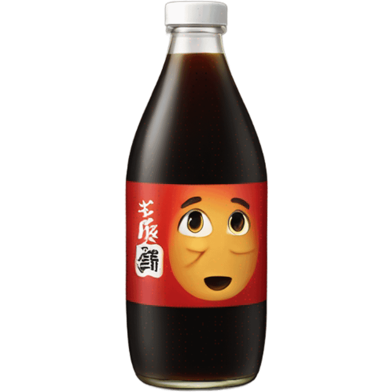 One soy sauce bottle emoji