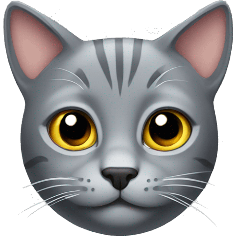 Gray cat  emoji