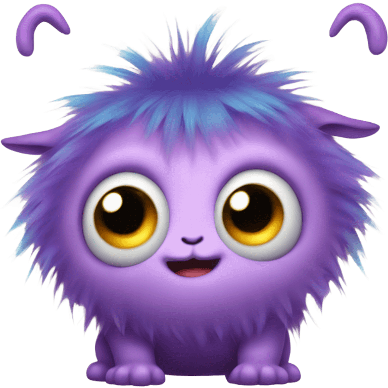 kind funny baby monster emoji