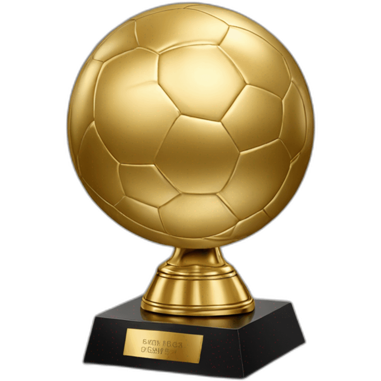 Ballon d’or trophy emoji