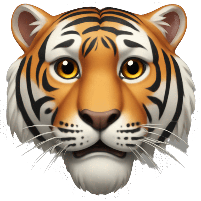 Tiger head  emoji