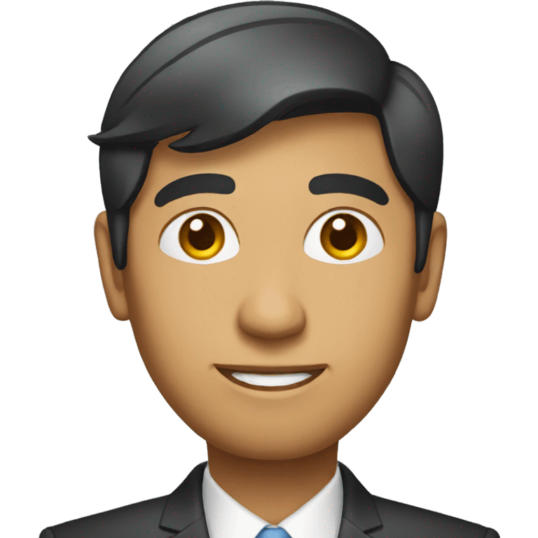 asian indian executive emoji