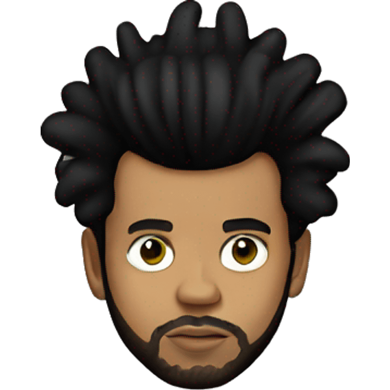 The weeknd emoji