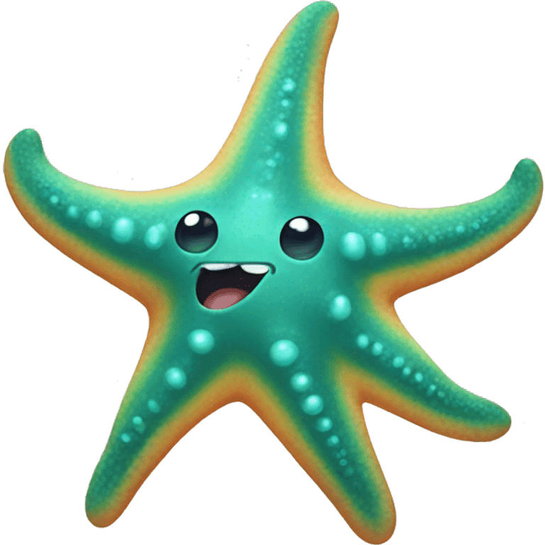 alien starfish emoji