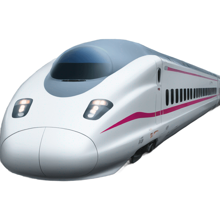 Japanese bullet train emoji