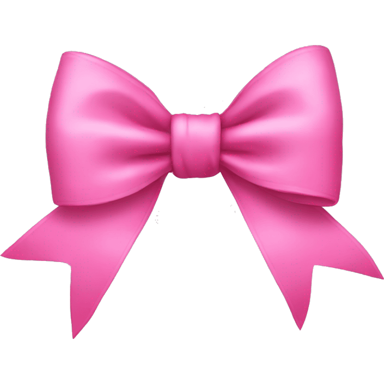 Pink bow emoji