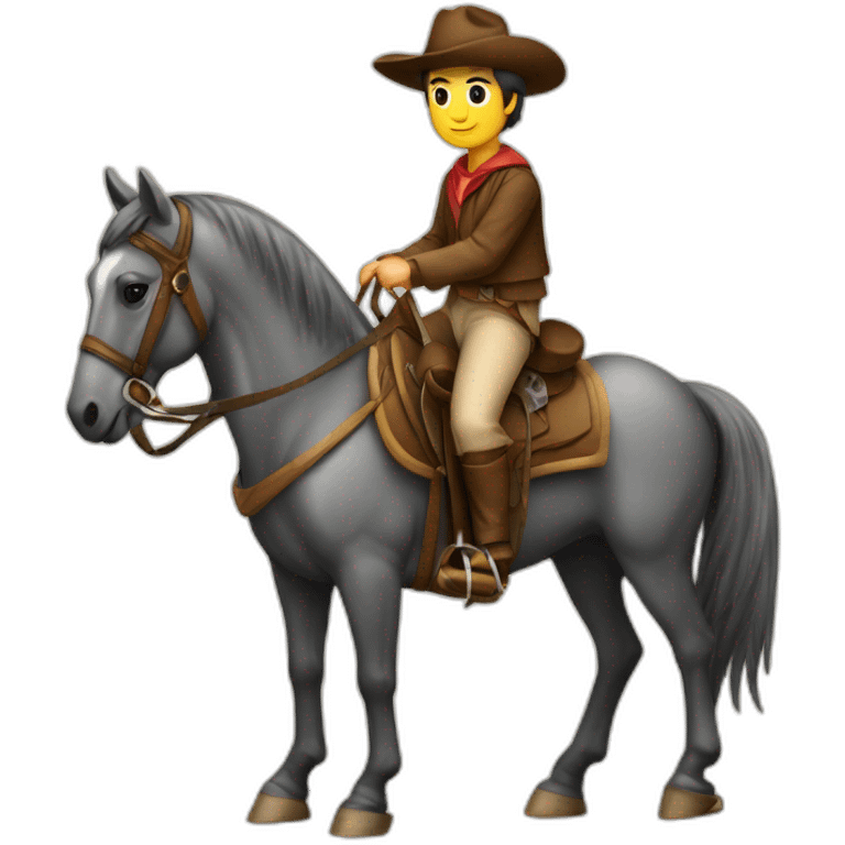 gaucho-programador-riding-horse emoji