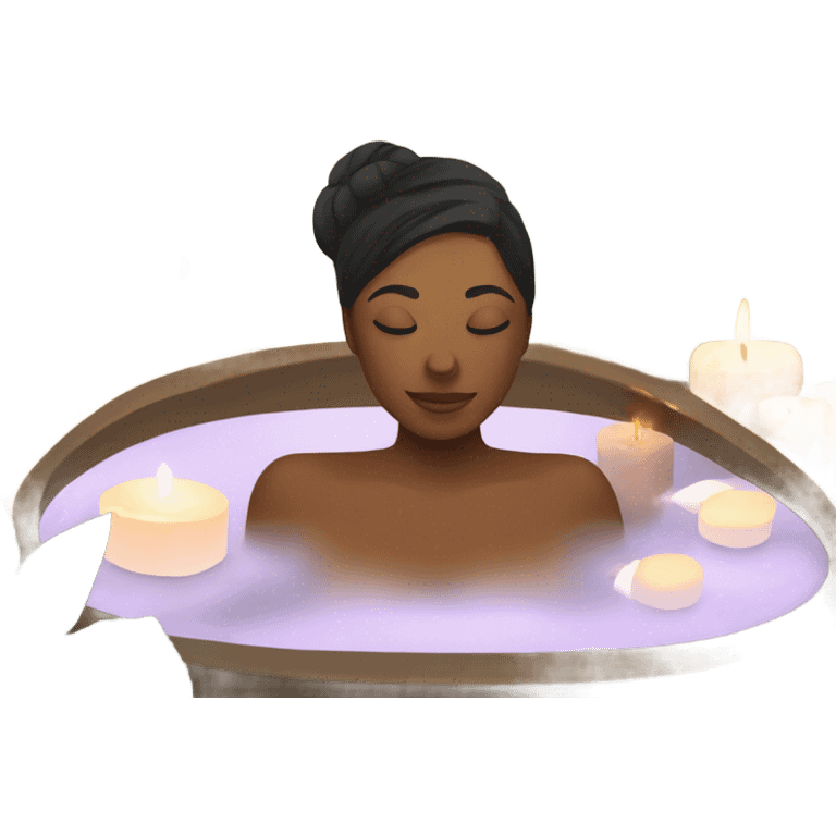 Spa time emoji