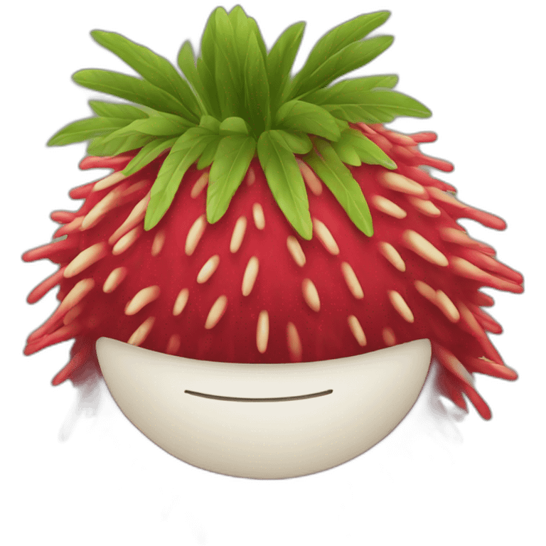 Rambutan emoji