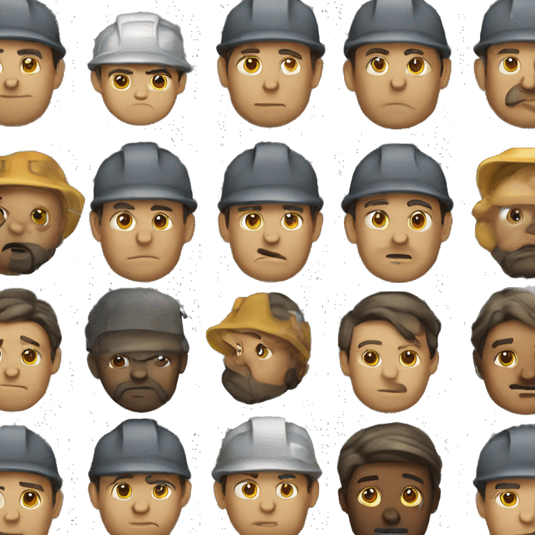 hard working unpaid miner emoji emoji