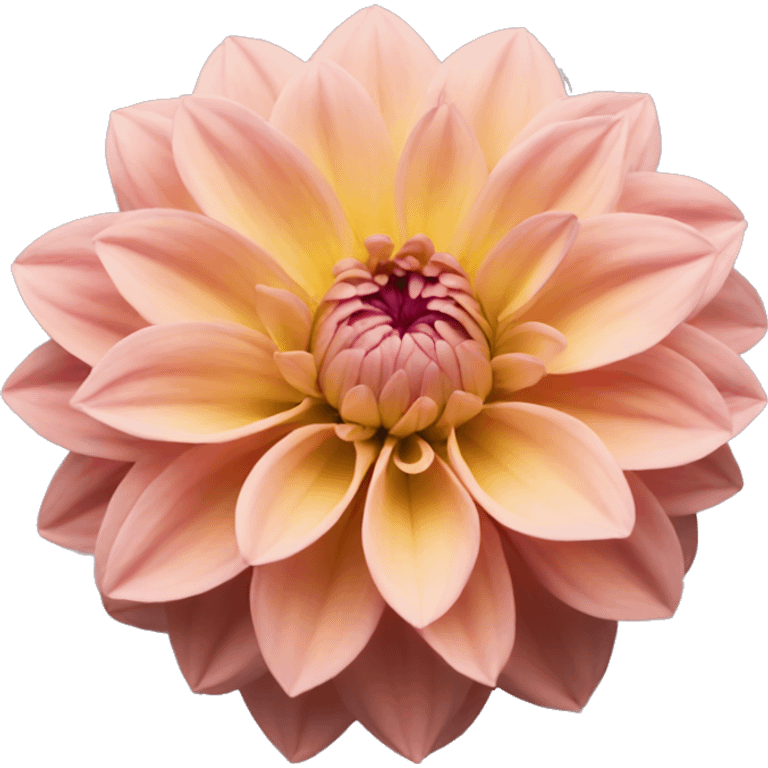 Dahlia flower emoji