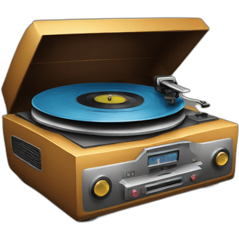 record player emoji