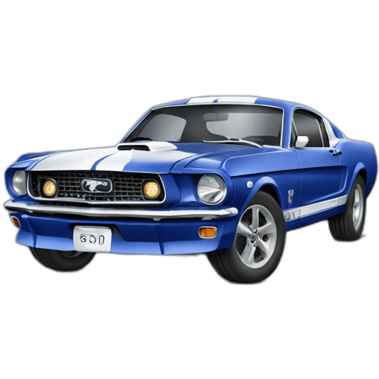 Voiture ford mustang emoji