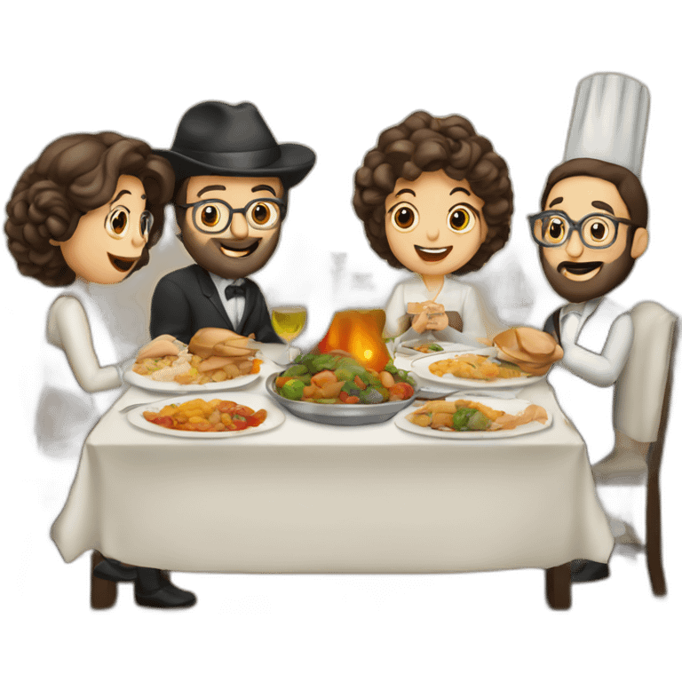 Shabbos dinner emoji