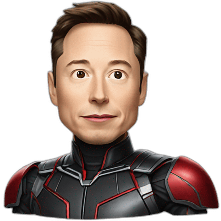 Elon musk as antman emoji