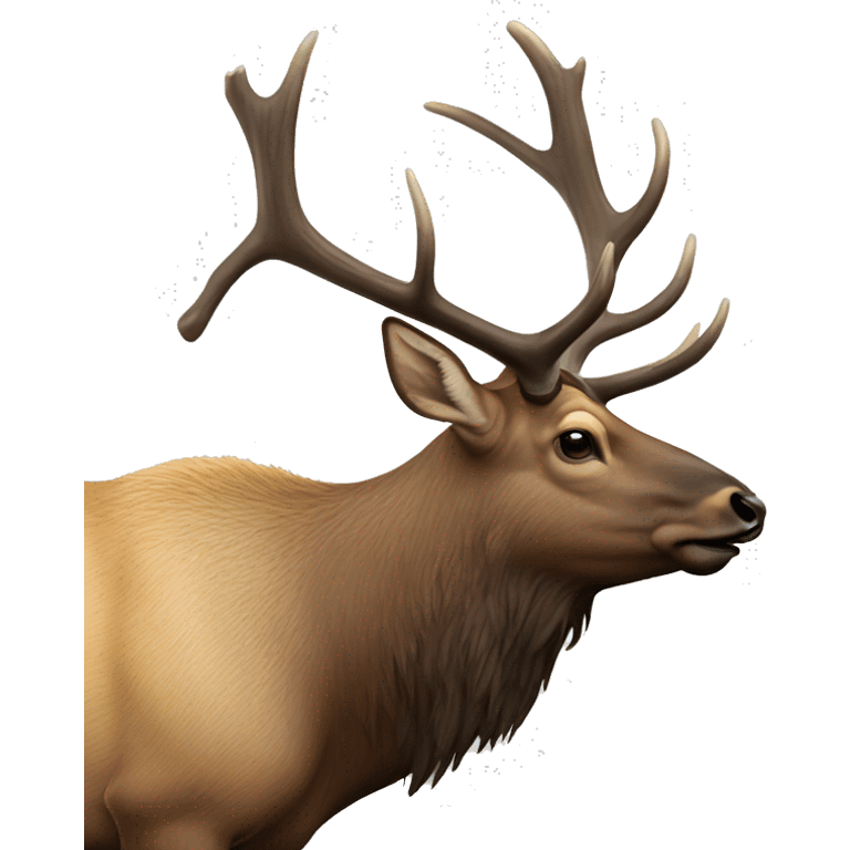 Big branch bull elk emoji