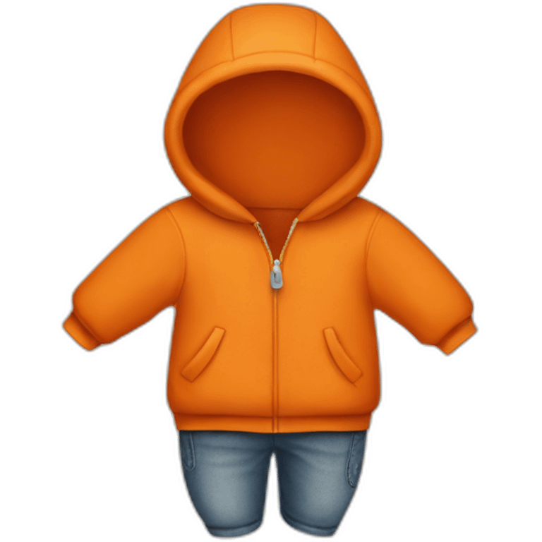 miffy orange　clothes emoji