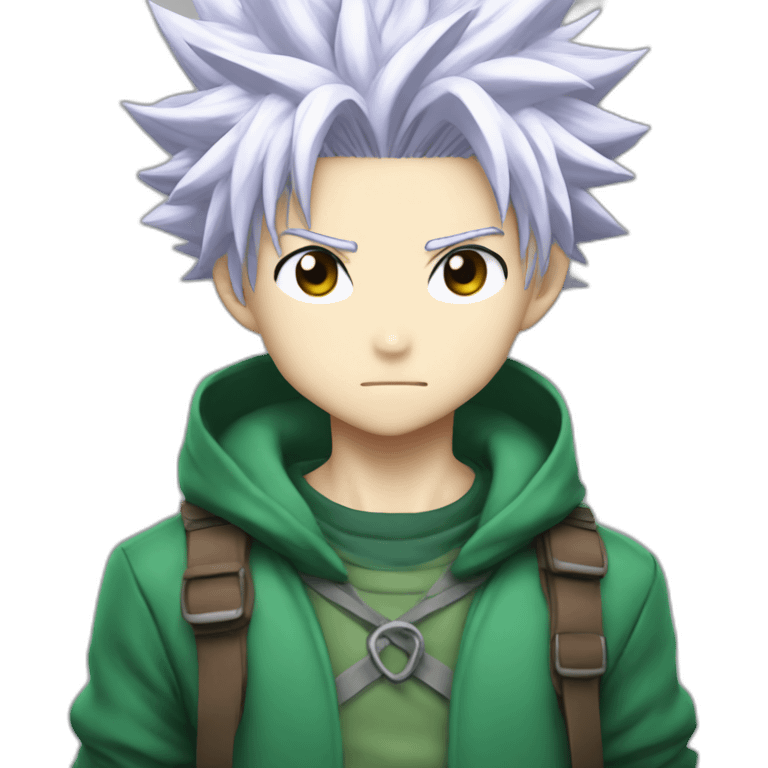 killua hunter x hunter emoji