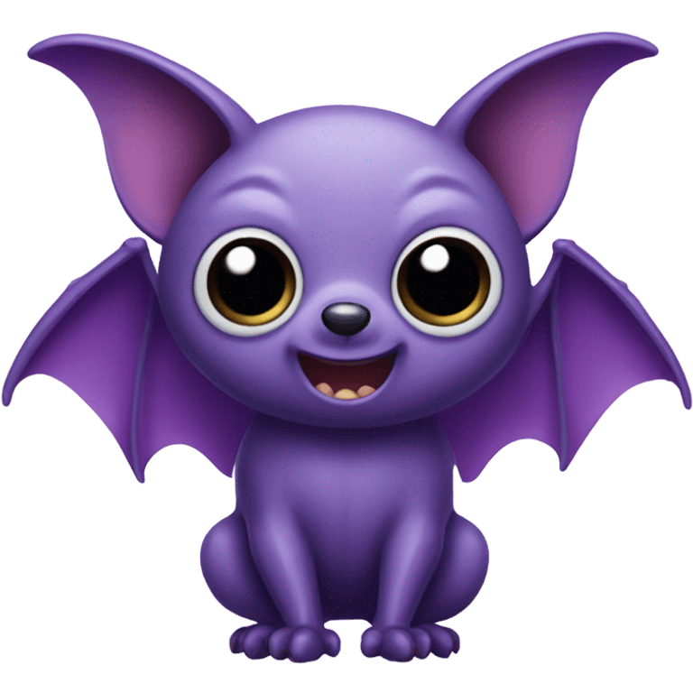 Purple bat  emoji