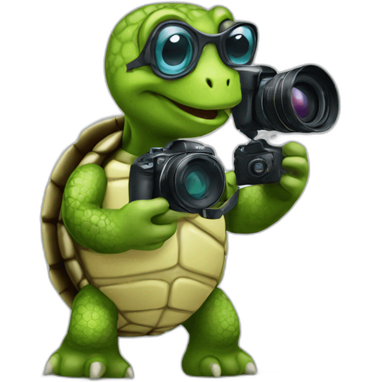 TURTLE WITH CAMERA emoji