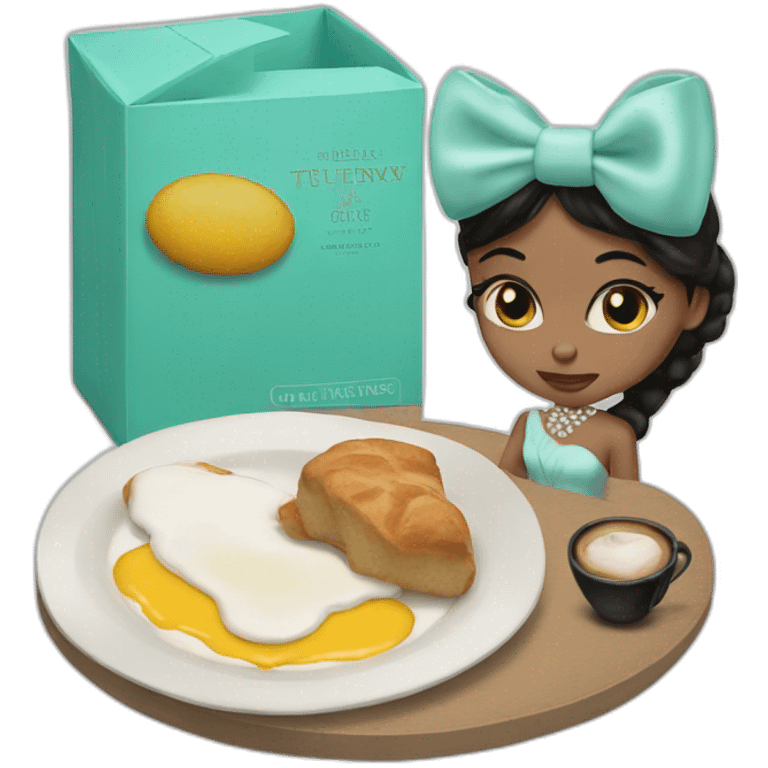 Breakfast at Tiffany's emoji