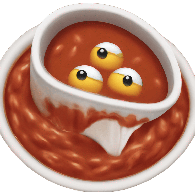 Chili dip golf shot emoji