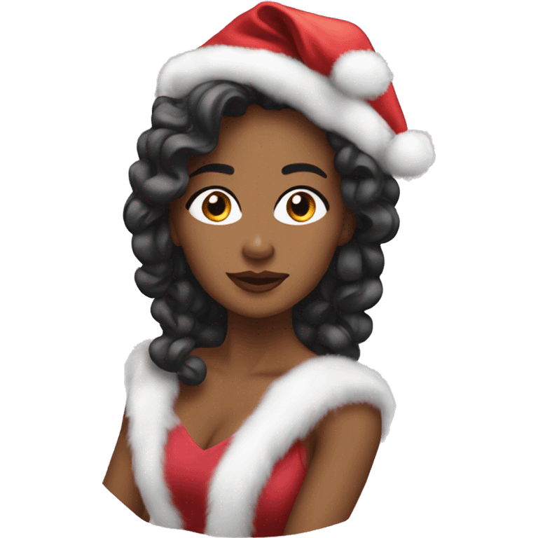 coquette christmas  emoji