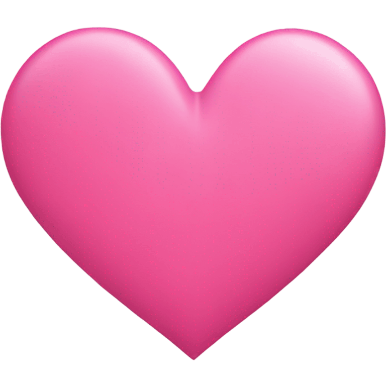 Pink heart emoji