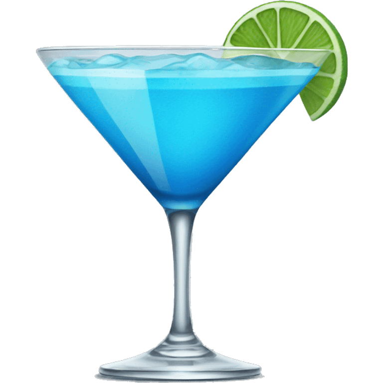 BLUE coctail emoji