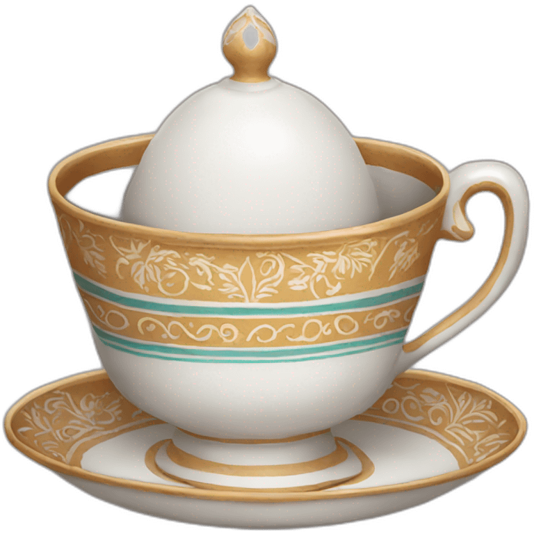 Indian tea cup emoji