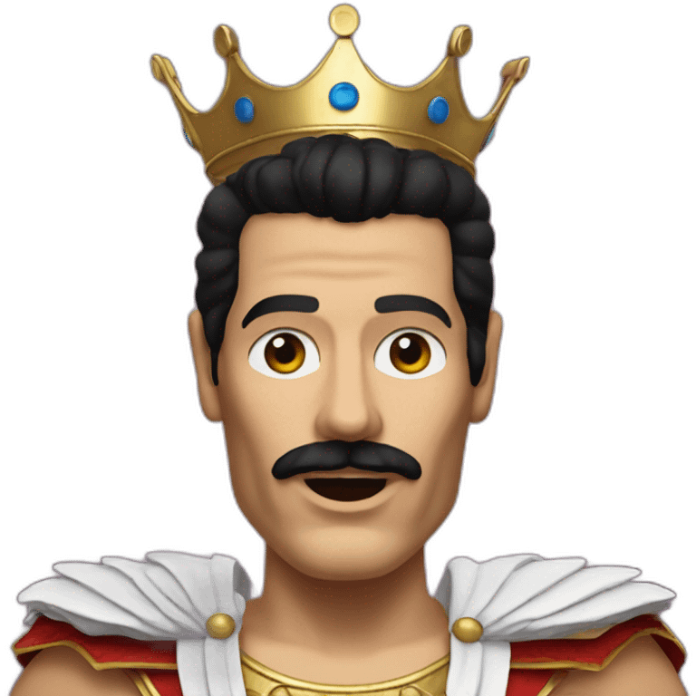 freddy mercury greek god emoji