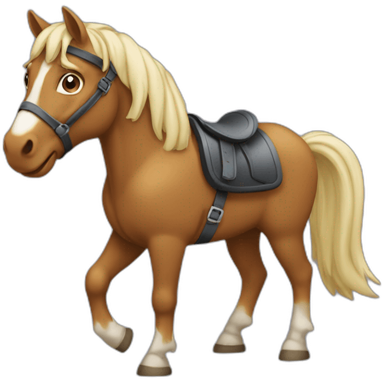 Cheval qui cabre emoji