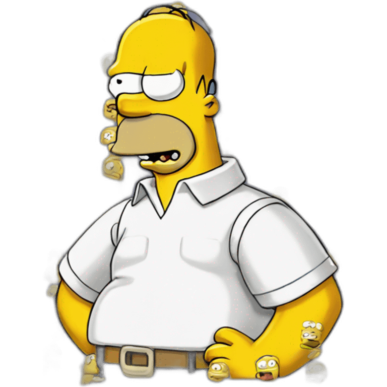 Homer simpson emoji