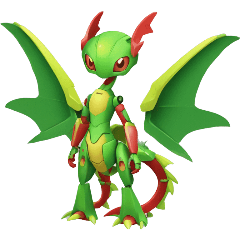 Mechanical Flygon-dragon-Medabot-Mecha full body emoji