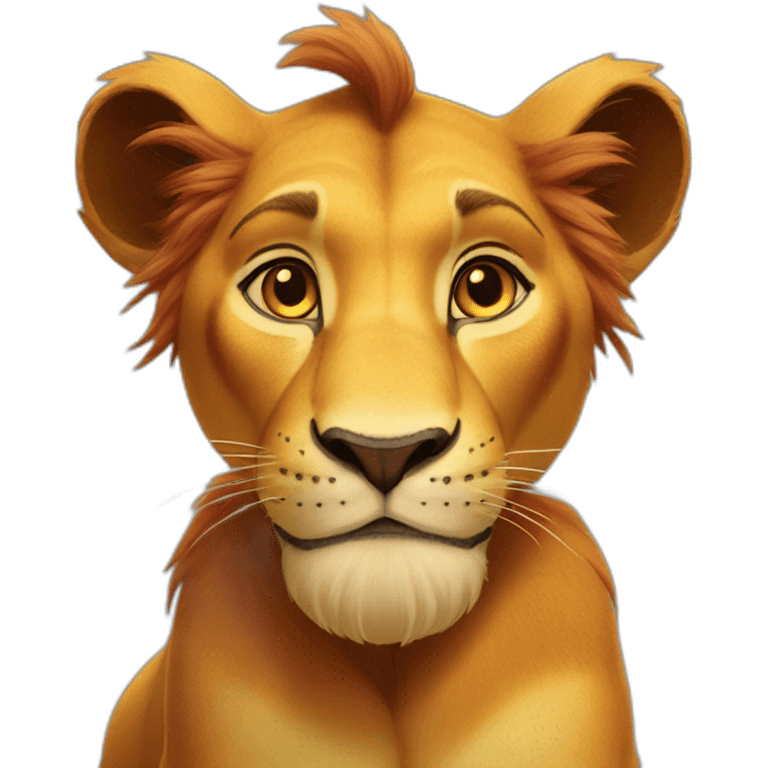 simba lion king emoji