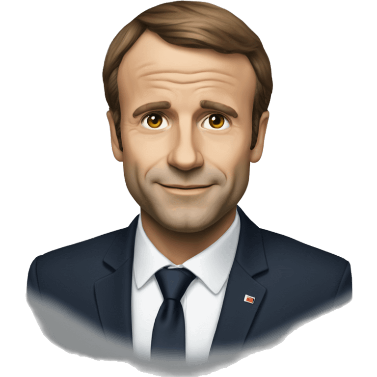 Macron énervé  emoji