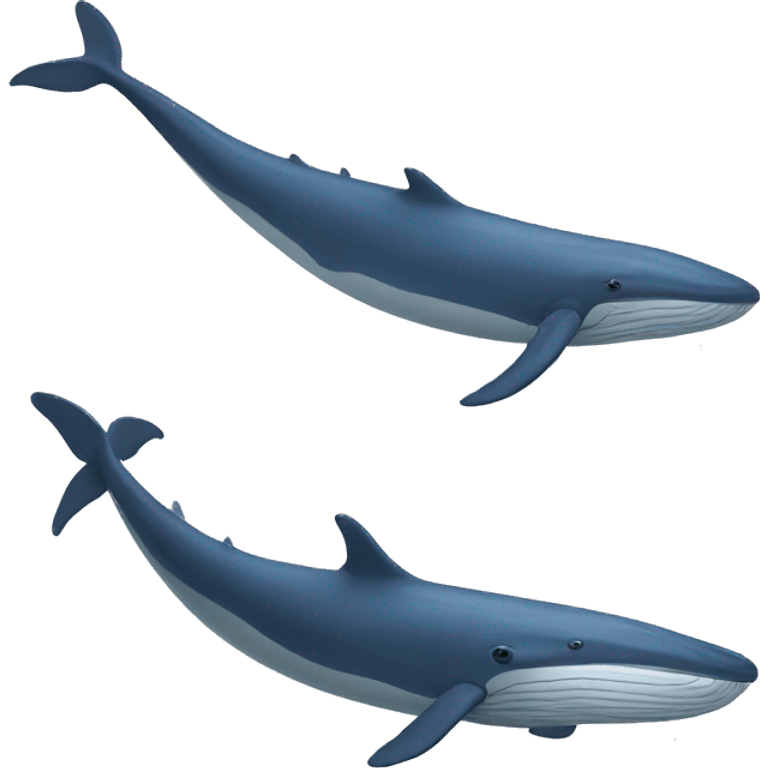 A BLUE whale emoji