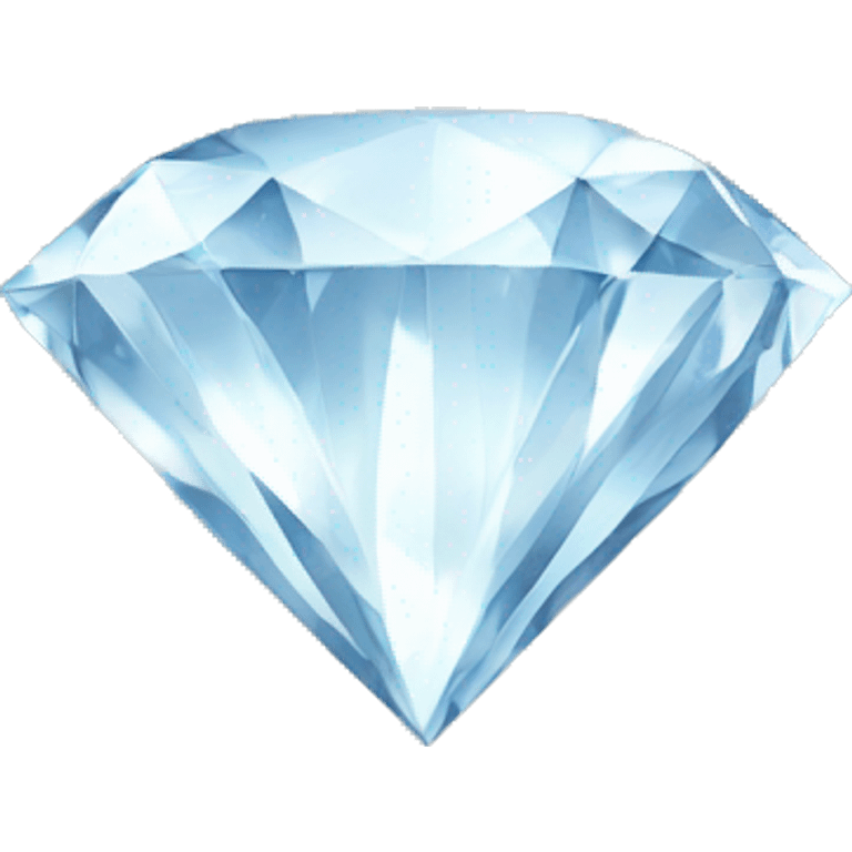 a diamond that is so shiny and round emoji