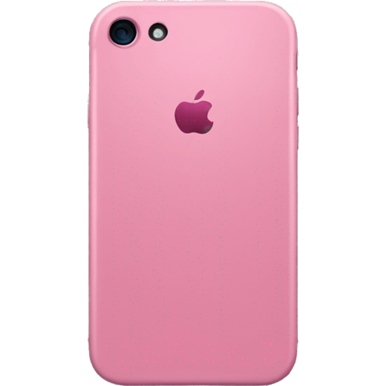 Pink iphone emoji