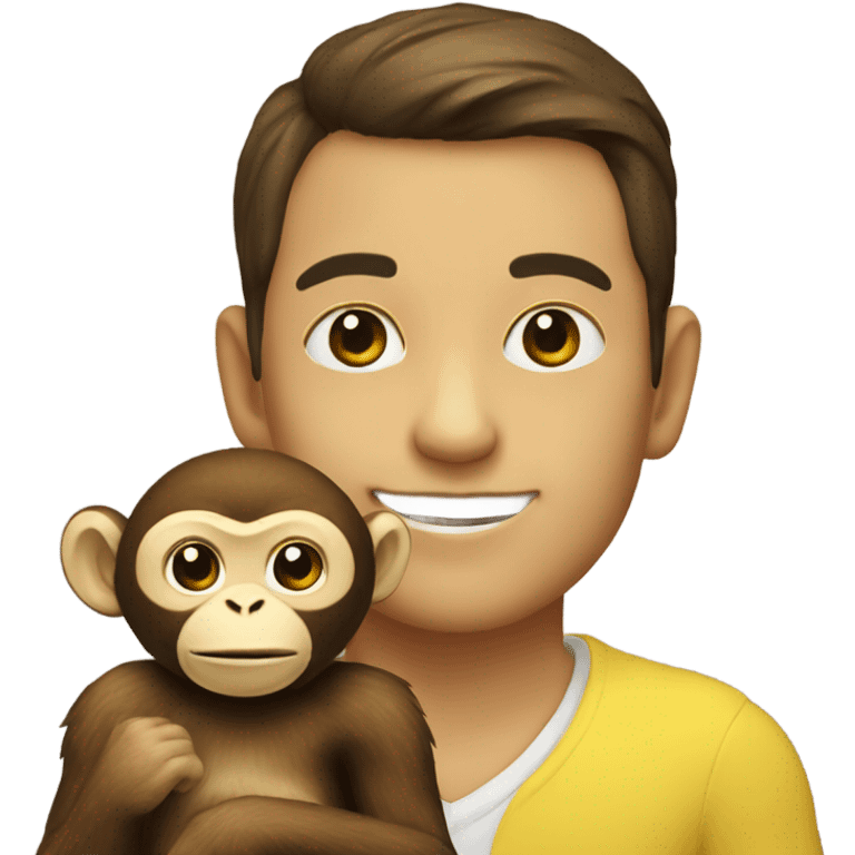 Me With A monkey And A banana emoji