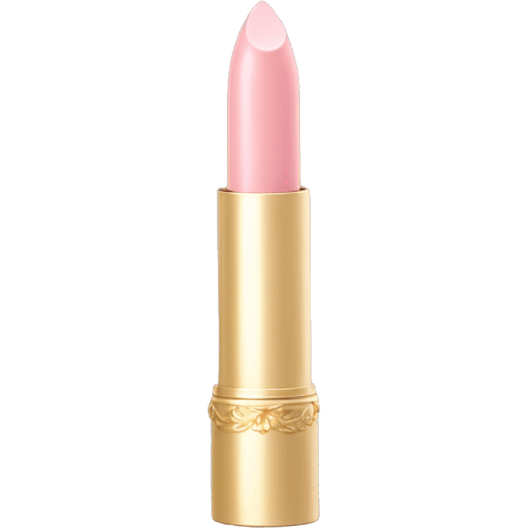 vintage rococo light pink lipstick  emoji