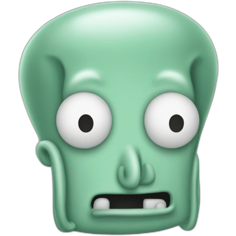 Squidward Q. Tentacles SpongeBob emoji