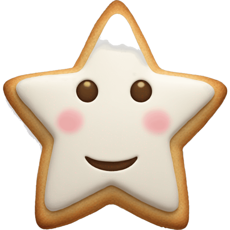 Star cookie emoji