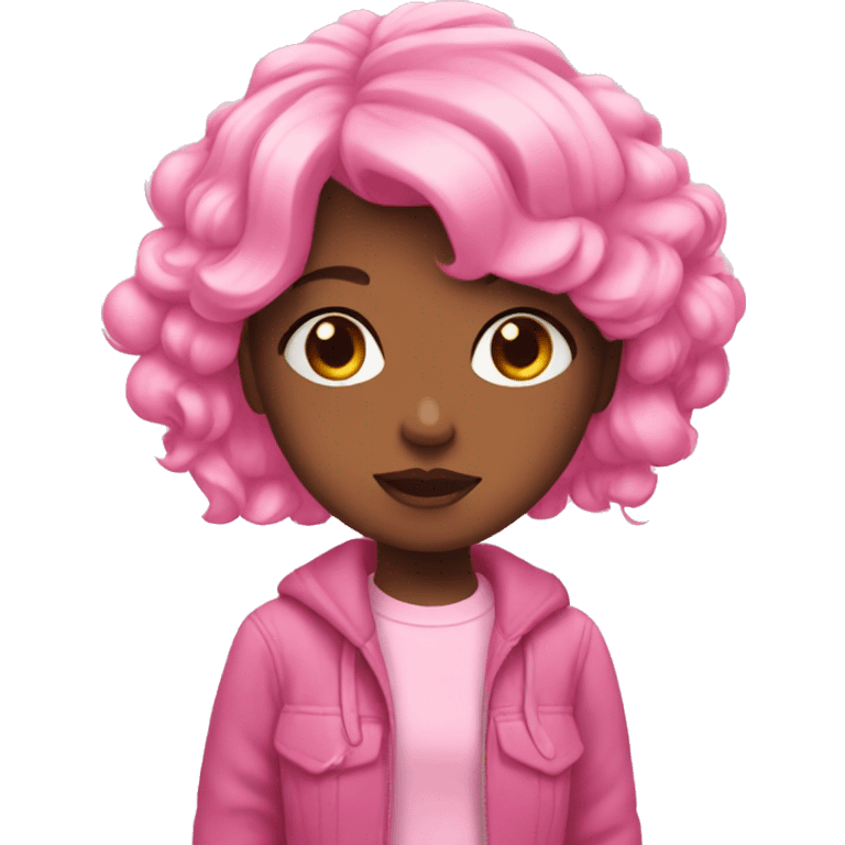 Pink soft girl emojis emoji