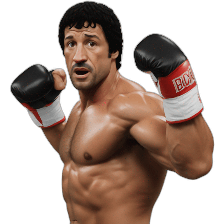 Rocky balboa emoji