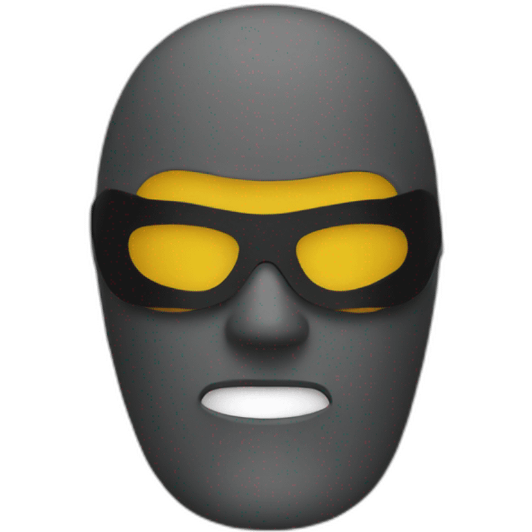 masked man emoji